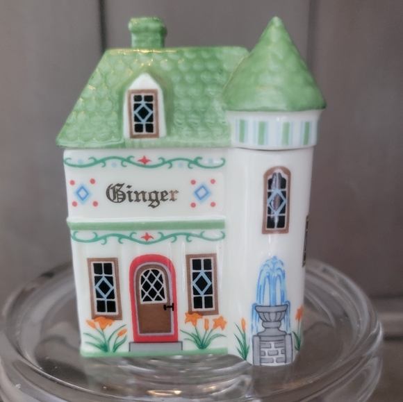 Lenox Canterbury Crossing Vintage 1994 Ginger Spice Jar - Picture 1 of 10